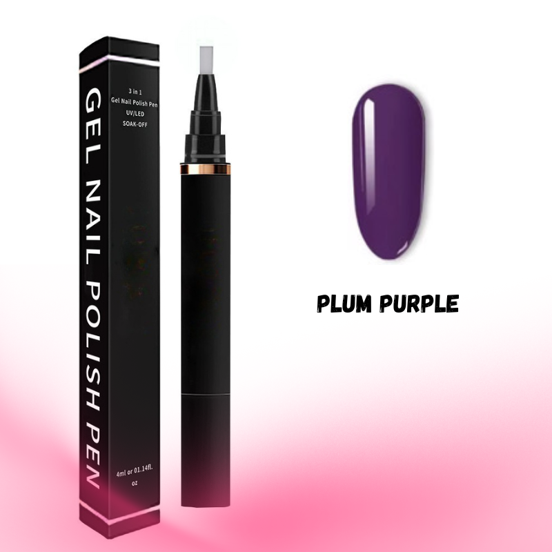 Gel Nail Polish Pen – Plum Purple – 053