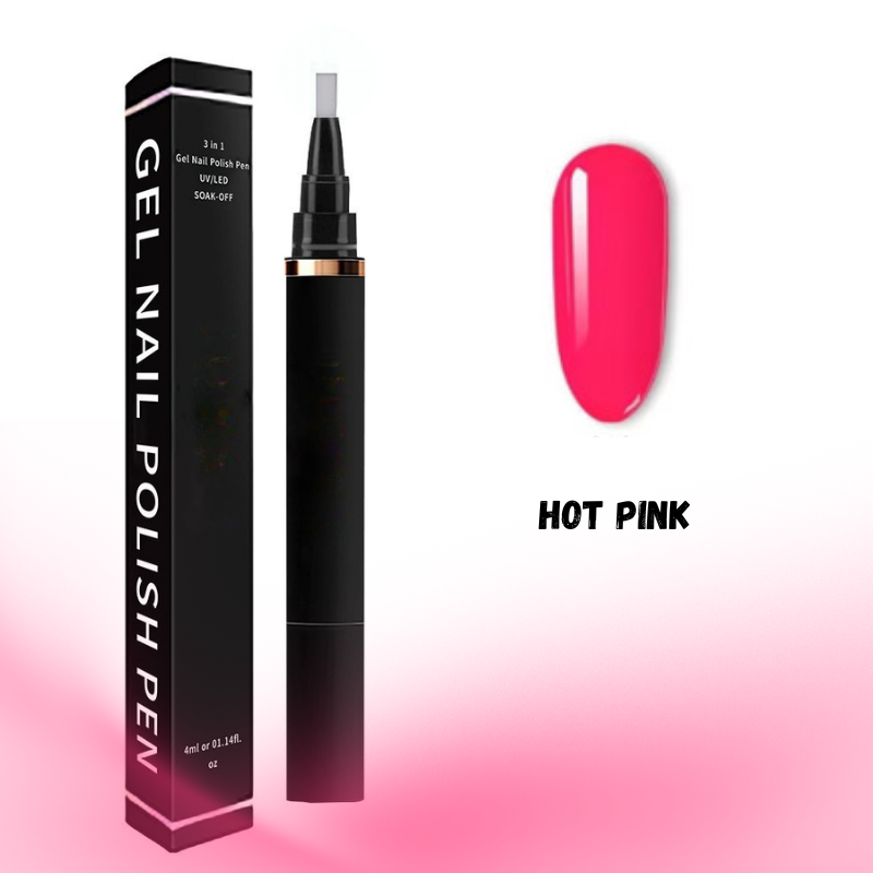 Gel Nail Polish Pen – Hot Pink – 016