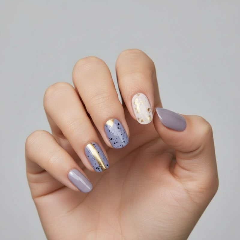 Candy Gold Nail Gel Strips - Secret Teddy