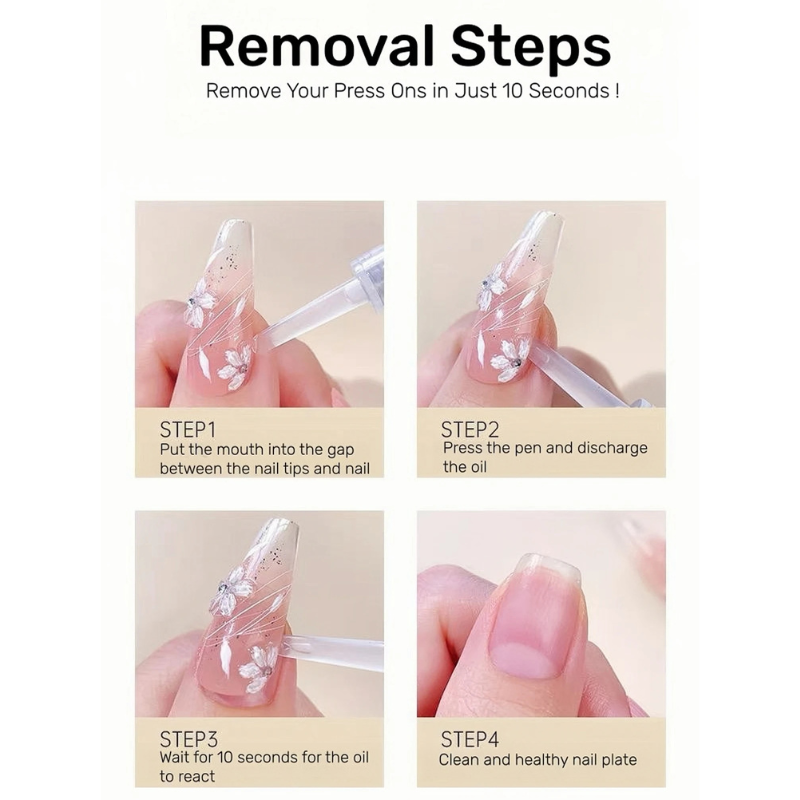 Nail Glue Remover – Click & Remove Pen