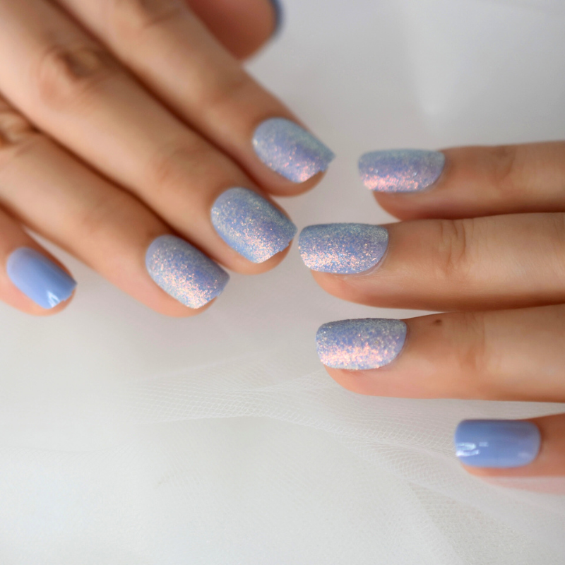 Paillettes bleues
