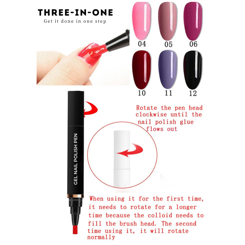 Gel Nail Polish Pen – Royal Blue – 034