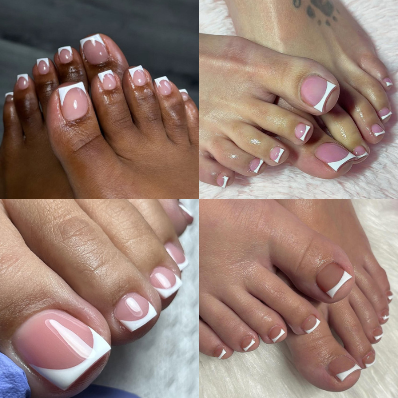 Faux ongles French | Boîte de 150 pièces