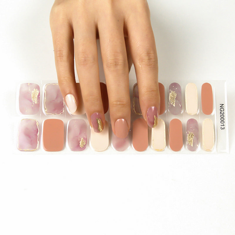 Marshmallow Nail Gel Strips - Secret Teddy