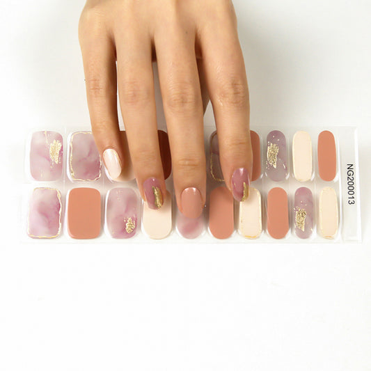 Marshmallow Nail Gel Strips - Secret Teddy