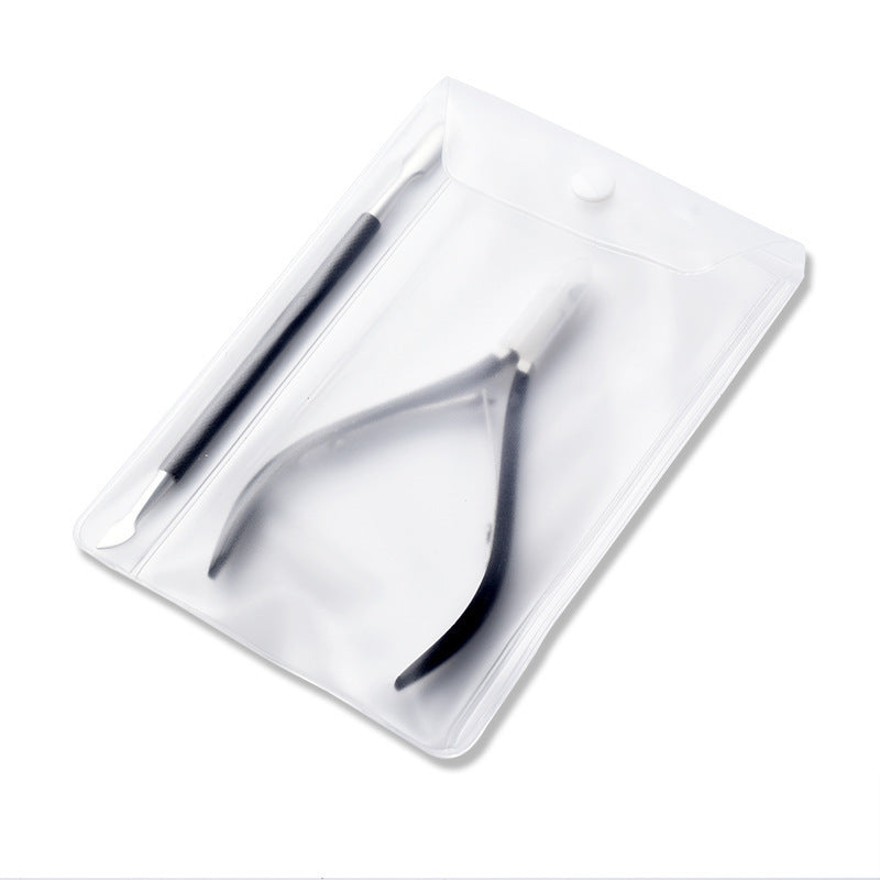 Secret Cuticle Trimmer with Cuticle Pusher and Cutter - Secret Teddy