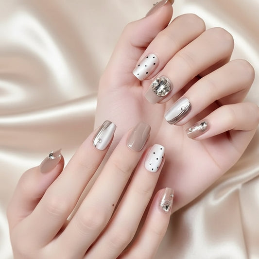 Handmade Reusable - Soft Brown Cream - Secret Teddy