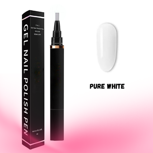 Gel Nail Polish Pen – Pure White – 085