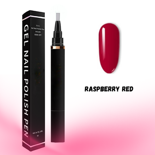 Gel Nail Polish Pen – Raspberry Red – 028