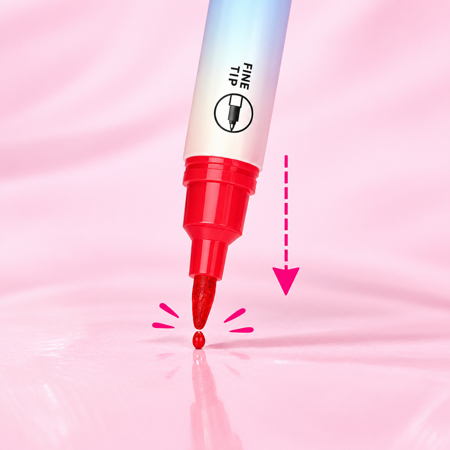 Shake and activate nail art pen