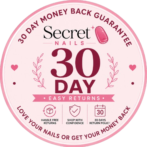 Secret Nails 30-day money-back guarantee