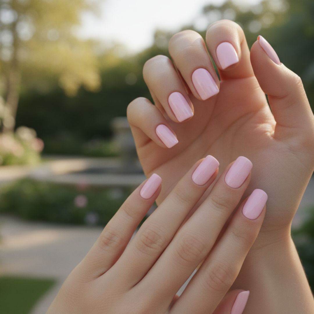 Pink Nail Gel Strips - Secret Teddy