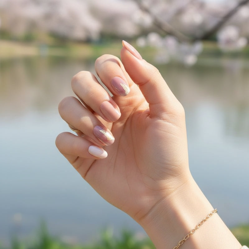 Marshmallow Nail Gel Strips - Secret Teddy