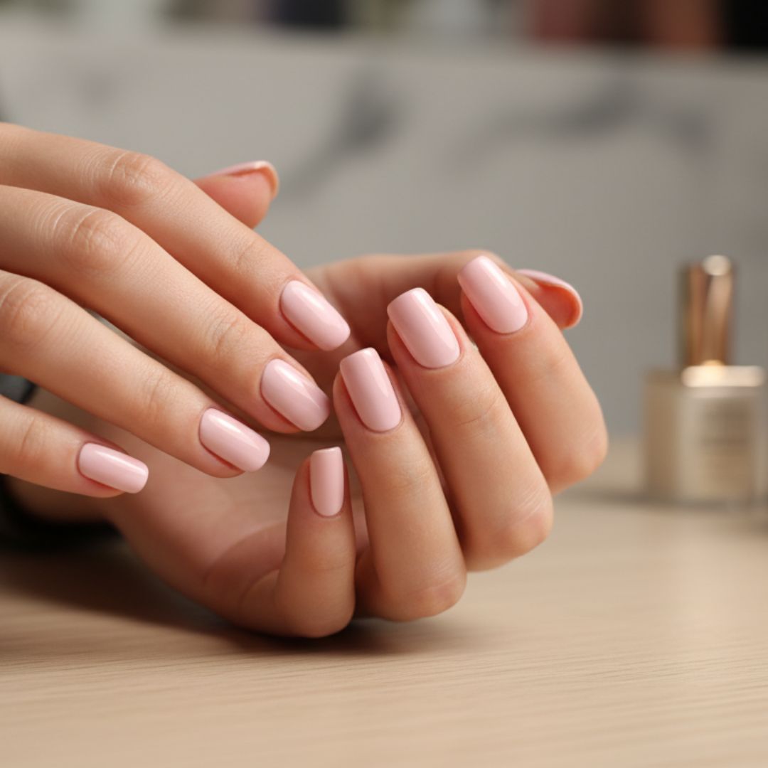 Pink Nail Gel Strips - Secret Teddy