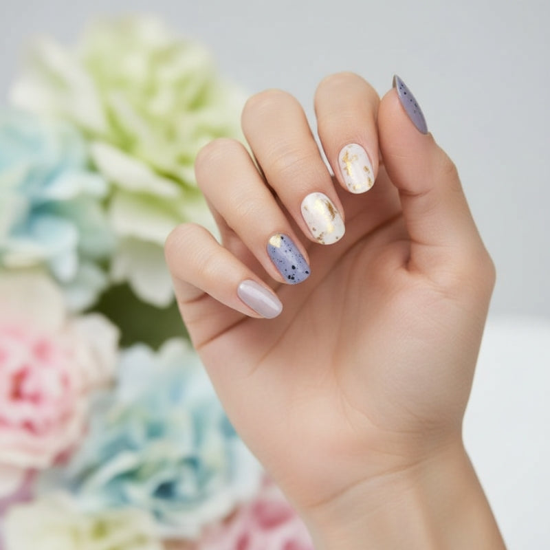 Candy Gold Nail Gel Strips - Secret Teddy