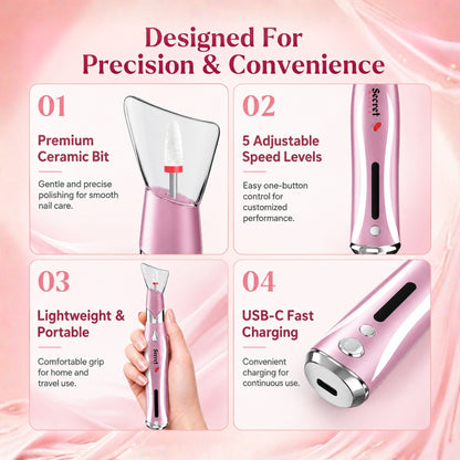 Precision Pro Nail Drill - Secret Teddy