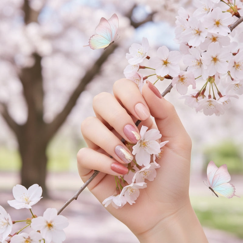 Marshmallow Nail Gel Strips - Secret Teddy