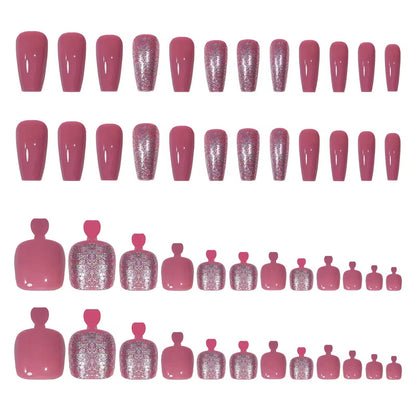 Sparkling Petal – Hand- und Fußnägel-Set