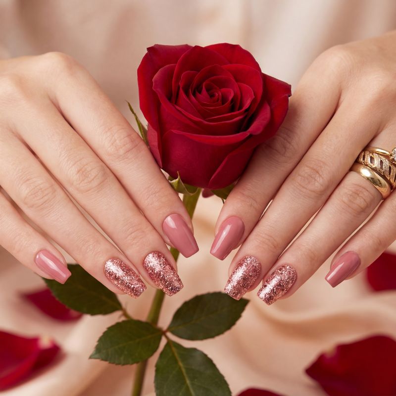 Sparkling Petal - Hand & Toenails Set - Secret Teddy