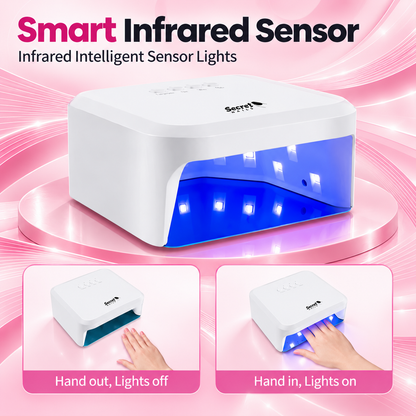 Lumi48 – UV/LED Nail Lamp – 48W Smart - Secret Teddy