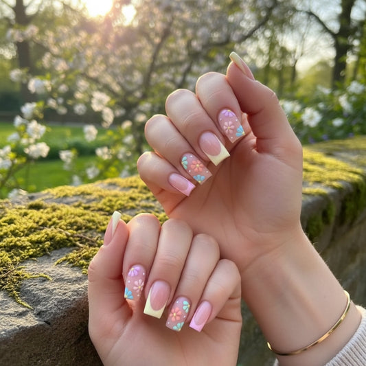 Pastel Flower Garden