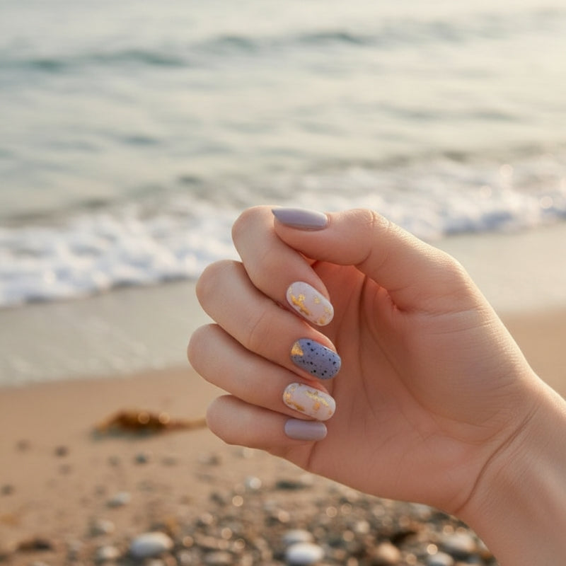 Candy Gold Nail Gel Strips - Secret Teddy