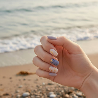 Candy Gold Nail Gel Strips - Secret Teddy