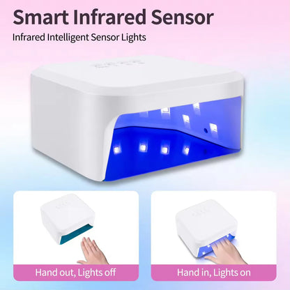 Lumi48 – 48W Smart UV/LED Nail Lamp