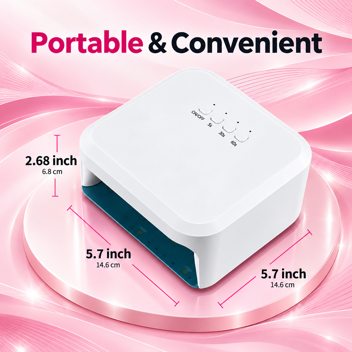 Lumi48 – UV/LED Nail Lamp – 48W Smart - Secret Teddy