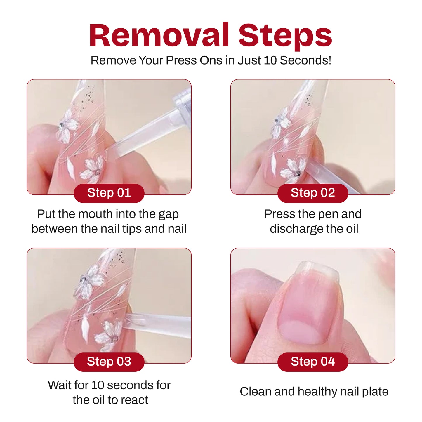Nail Glue Remover –  Oil Based - Secret Teddy