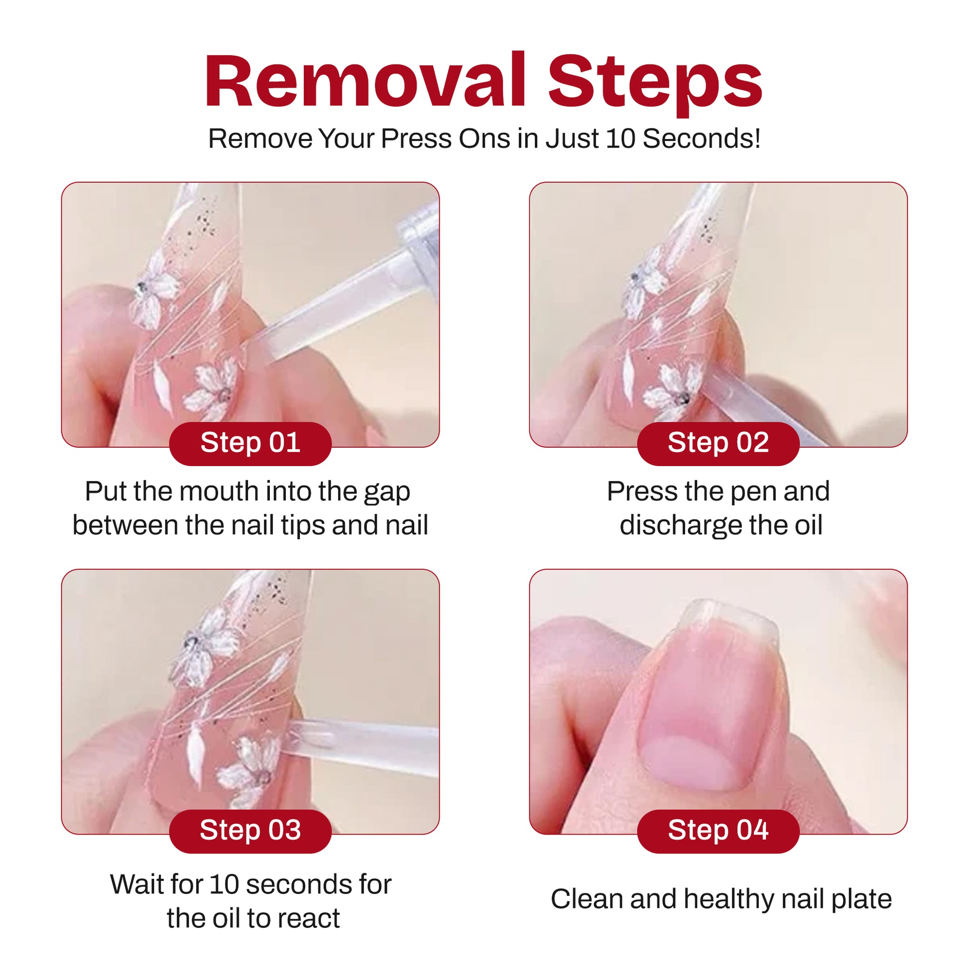 Nail Glue Remover –  Oil Based - Secret Teddy