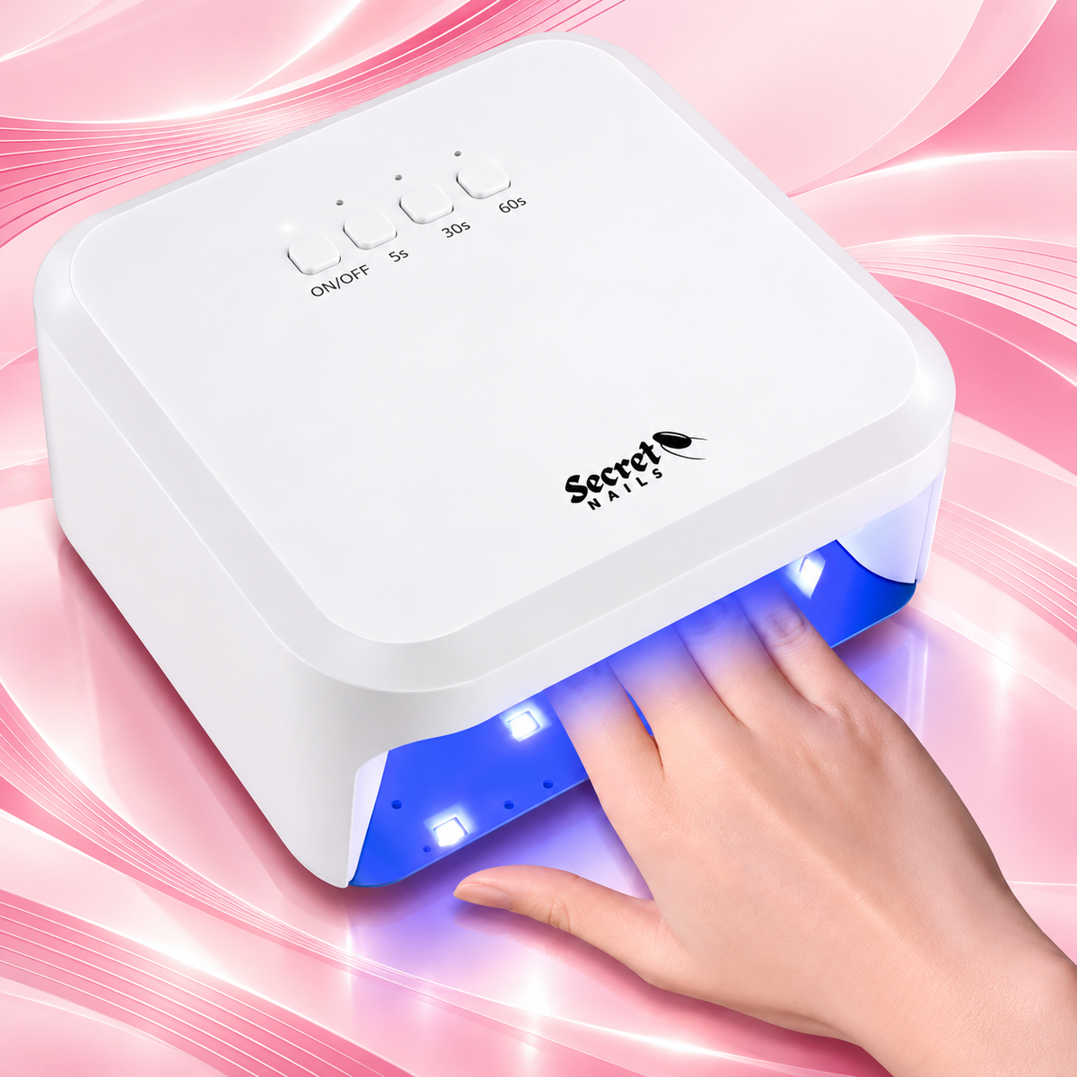 Lumi48 – UV/LED Nail Lamp – 48W Smart - Secret Teddy