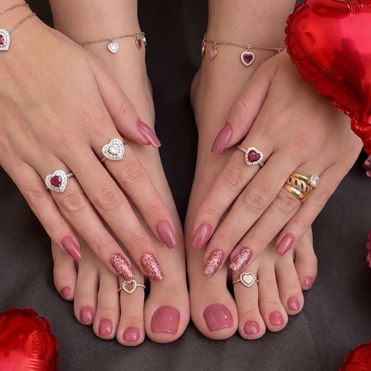 Sparkling Petal - Hand & Toenails Set - Secret Teddy