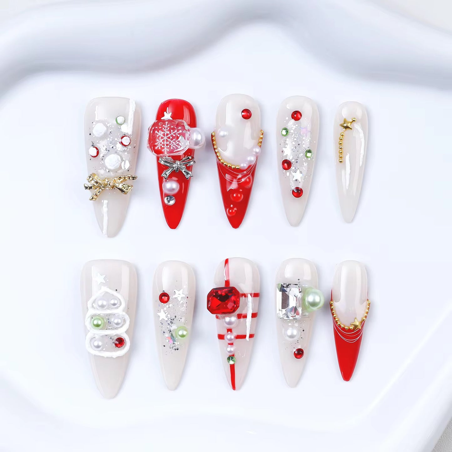 Starry Christmas (Handmade)