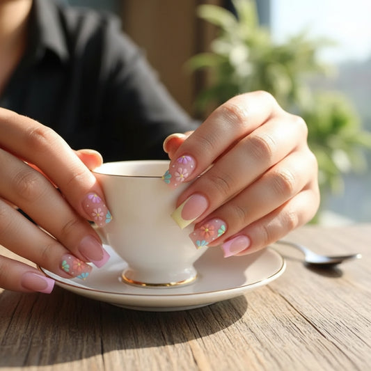 Pastel Flower Garden