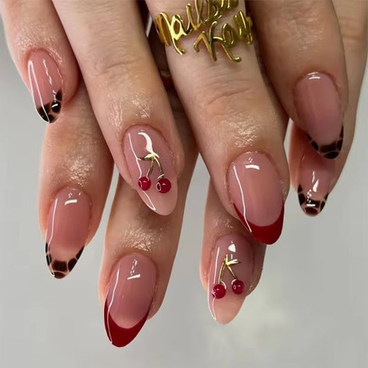 Cherry Amour - Coffret de 24 ongles