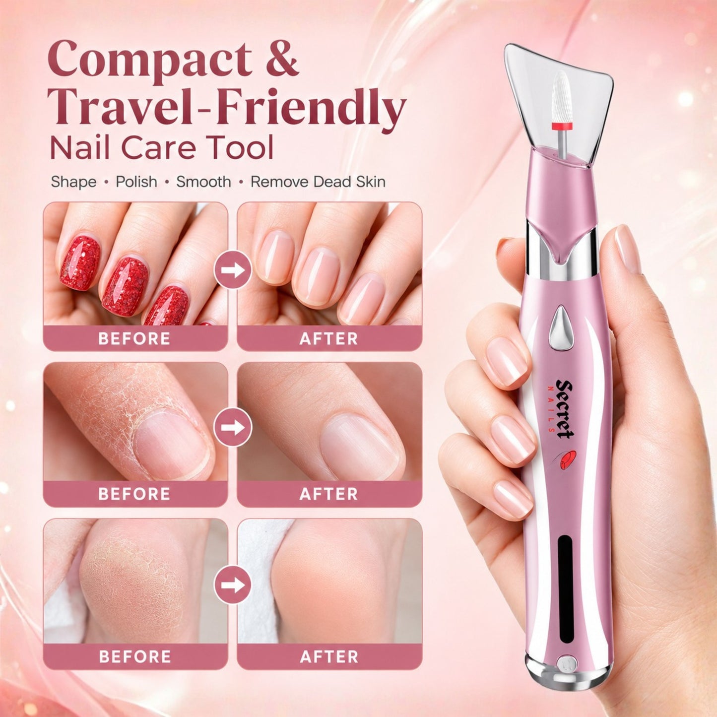 Precision Pro Nail Drill - Secret Teddy