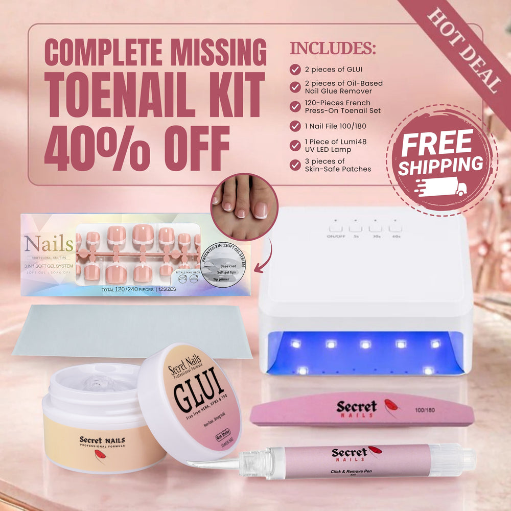 Complete Missing Toenail Kit - 40% OFF
