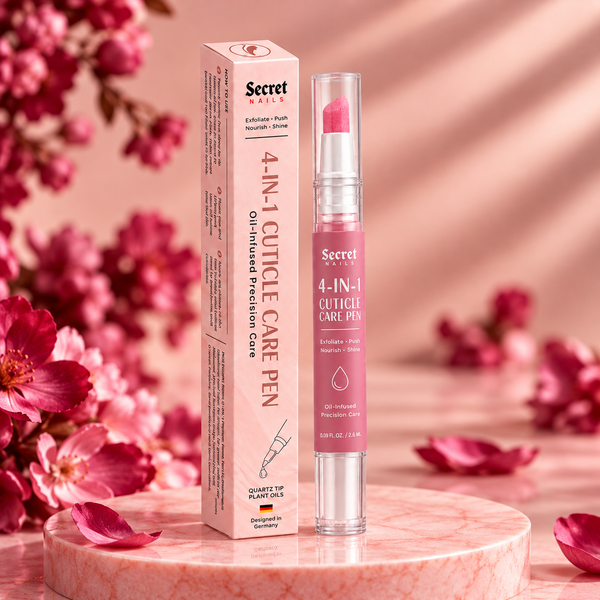 4-in-1 Cuticle Care Pen | Exfoliate • Nourish • Push • Shine