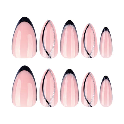 Élégance de minuit - Coffret 24 ongles