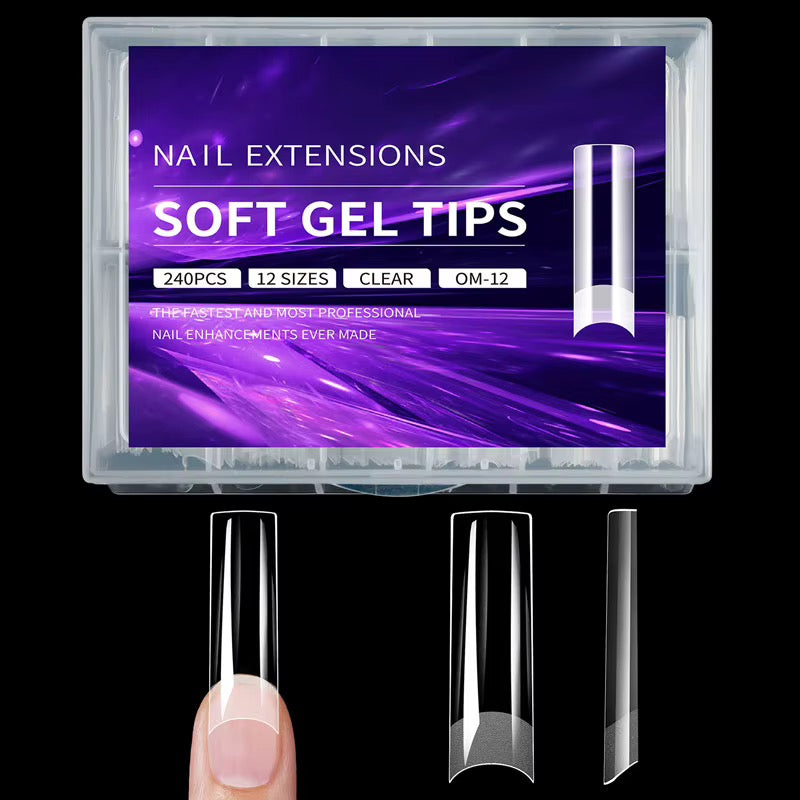 Clear Nail Extensions - 240 Nails Set