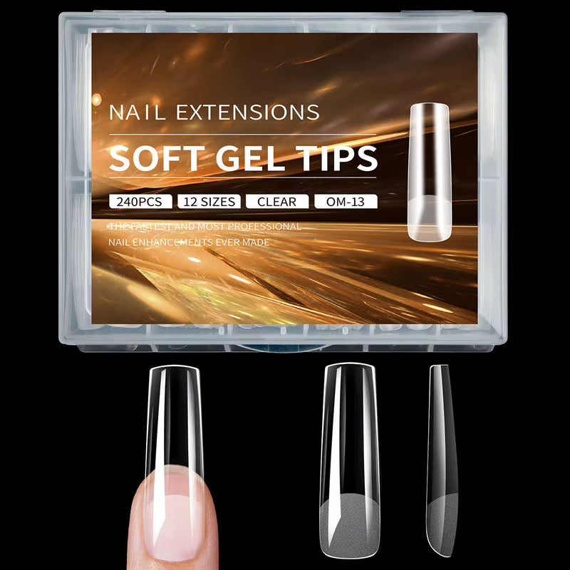 Clear Nail Extensions - 240 Nails Set