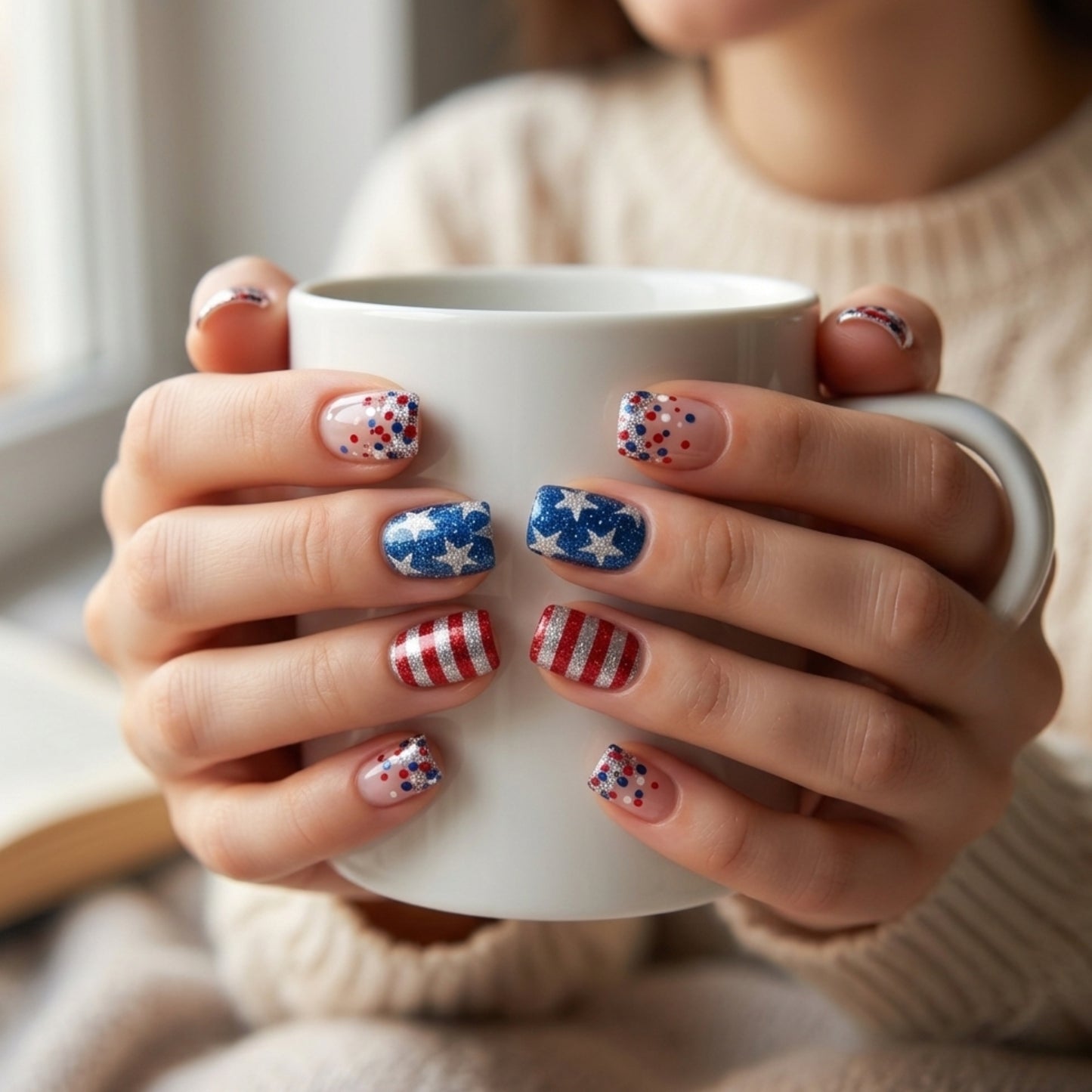 Unhas do Dia da Independência