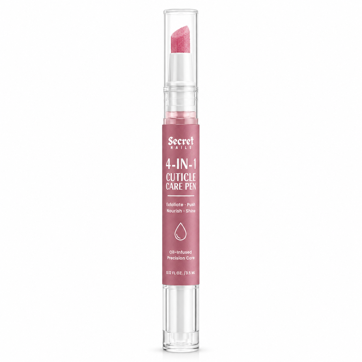 4-in-1 Cuticle Care Pen | Exfoliate • Nourish • Push • Shine