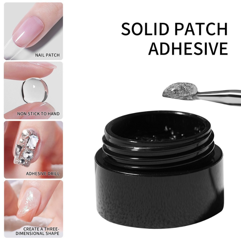 UV Solid Nail Gel Adhesive – Strong, Protective & Waterproof