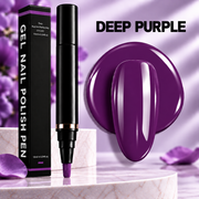 Gel Nail Polish Pen – Deep Purple – 030