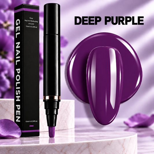 Gel Nail Polish Pen – Deep Purple – 030