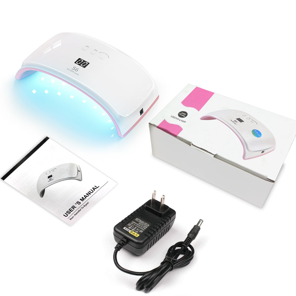 2-in-1 UV/LED Nail Dryer Gel Polish Curing Lamp-Secret S6