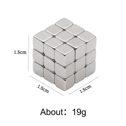 Chess Board Rubik's Cube Nail Magnet - DIY Nails Tool - Secret Teddy