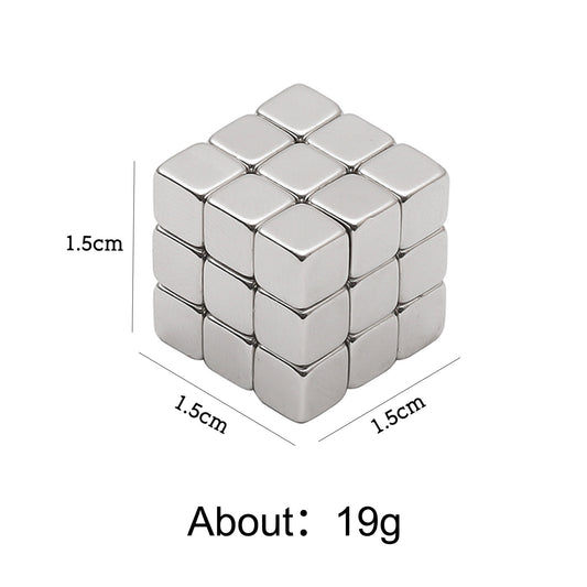 Chess Board Rubik's Cube Nail Magnet - DIY Nails Tool - Secret Teddy